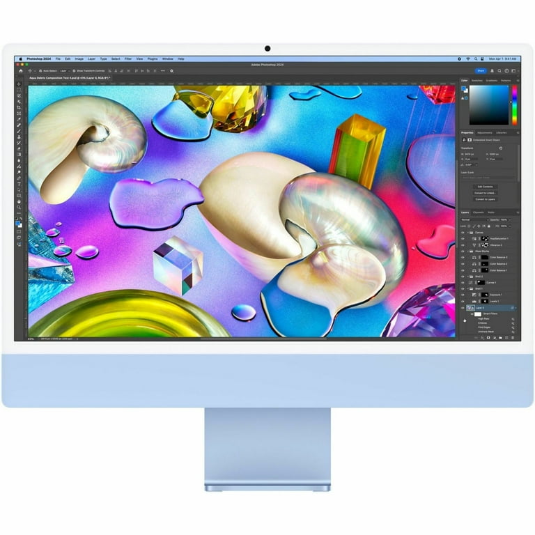 Apple iMac 24-inch (M4) - 16GB - Silver
